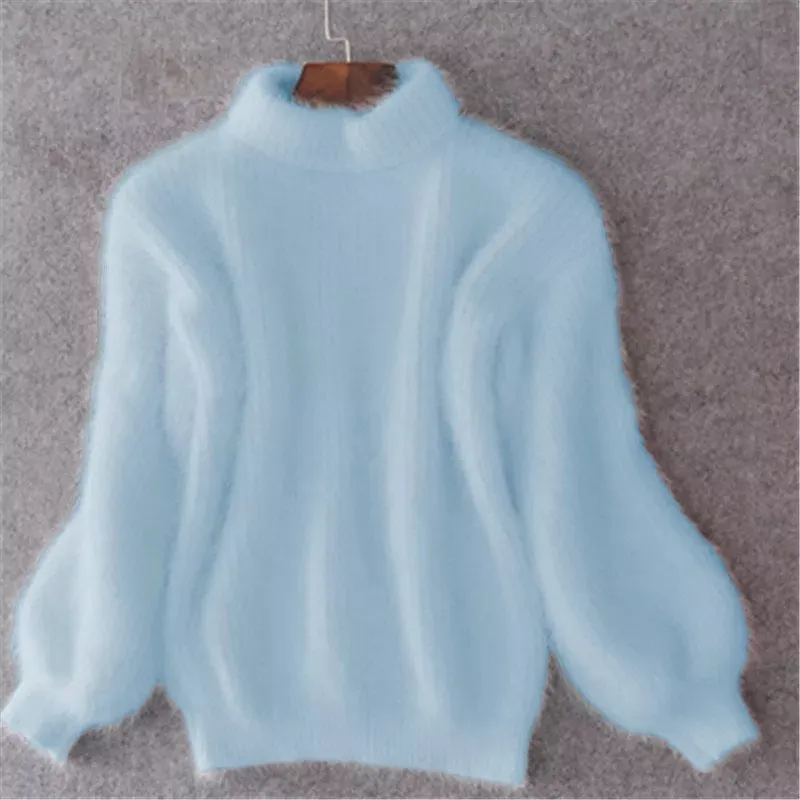Lucia - Einfarbiger Strickpullover
