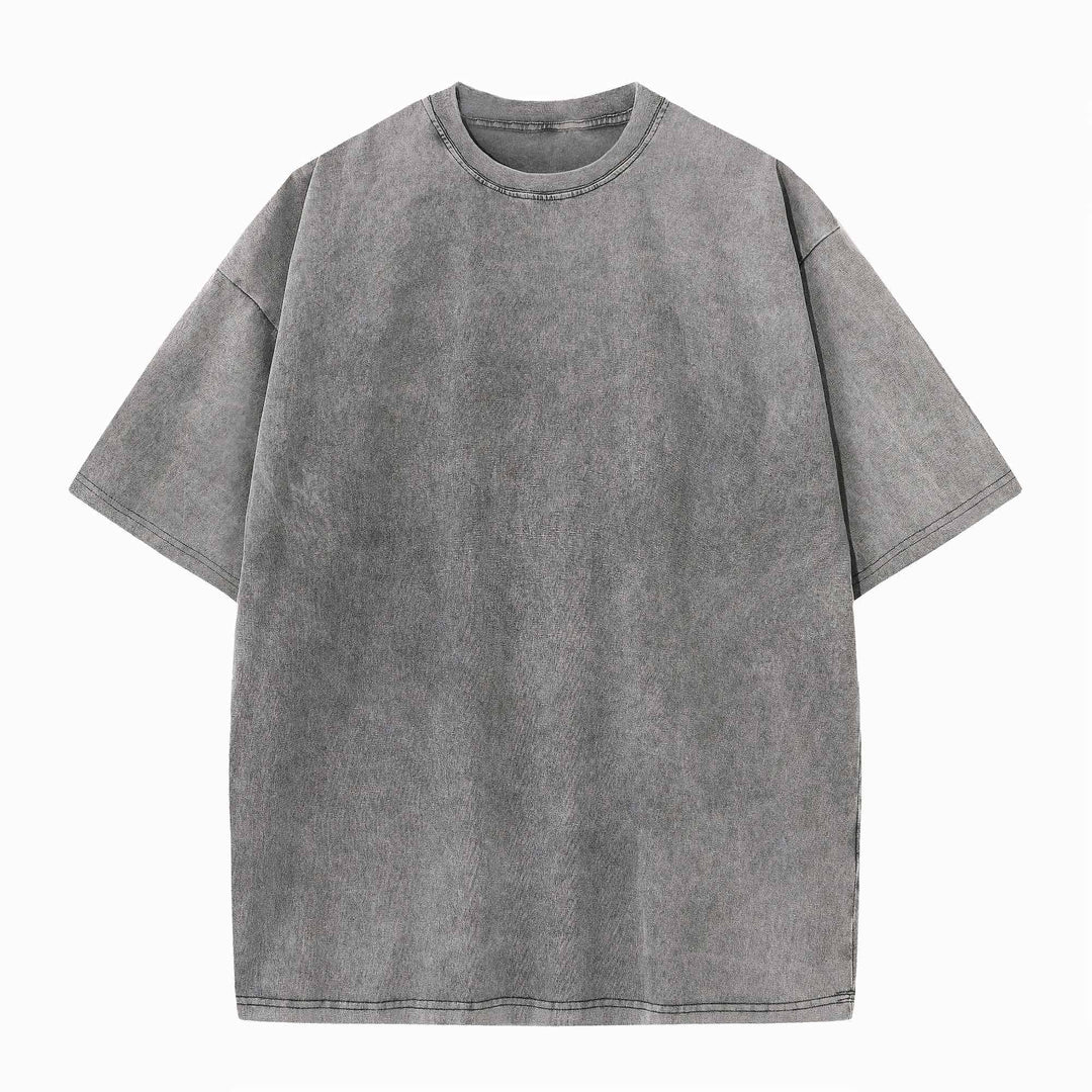 Billy - Schweres, locker sitzendes, gewaschenes Herren-T-Shirt