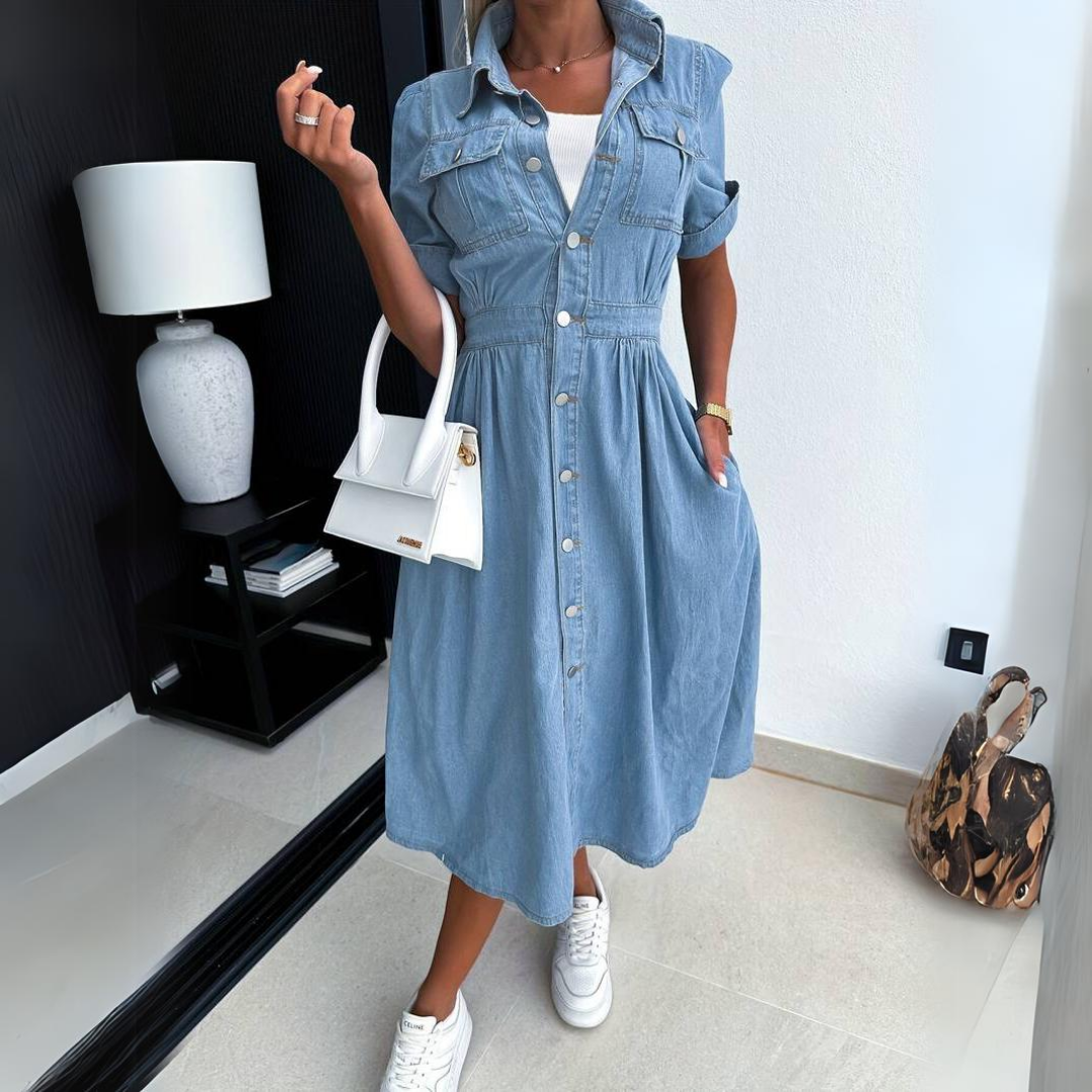 Jolene - Stylisches Denim-Kleid