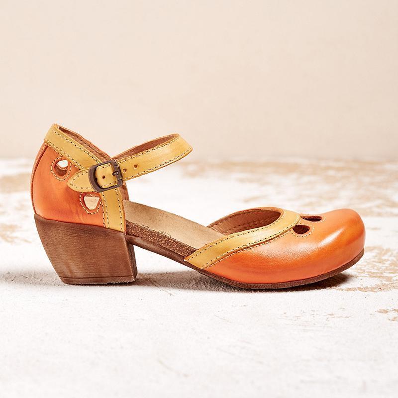 Nala™ - Bequeme Sandalen mit niedrigen Absätzen