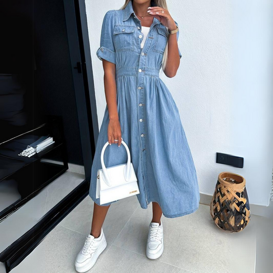 Jolene - Stylisches Denim-Kleid