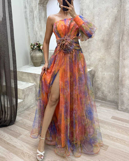 Claudia - Elegantes Party Off Shoulder Kleid