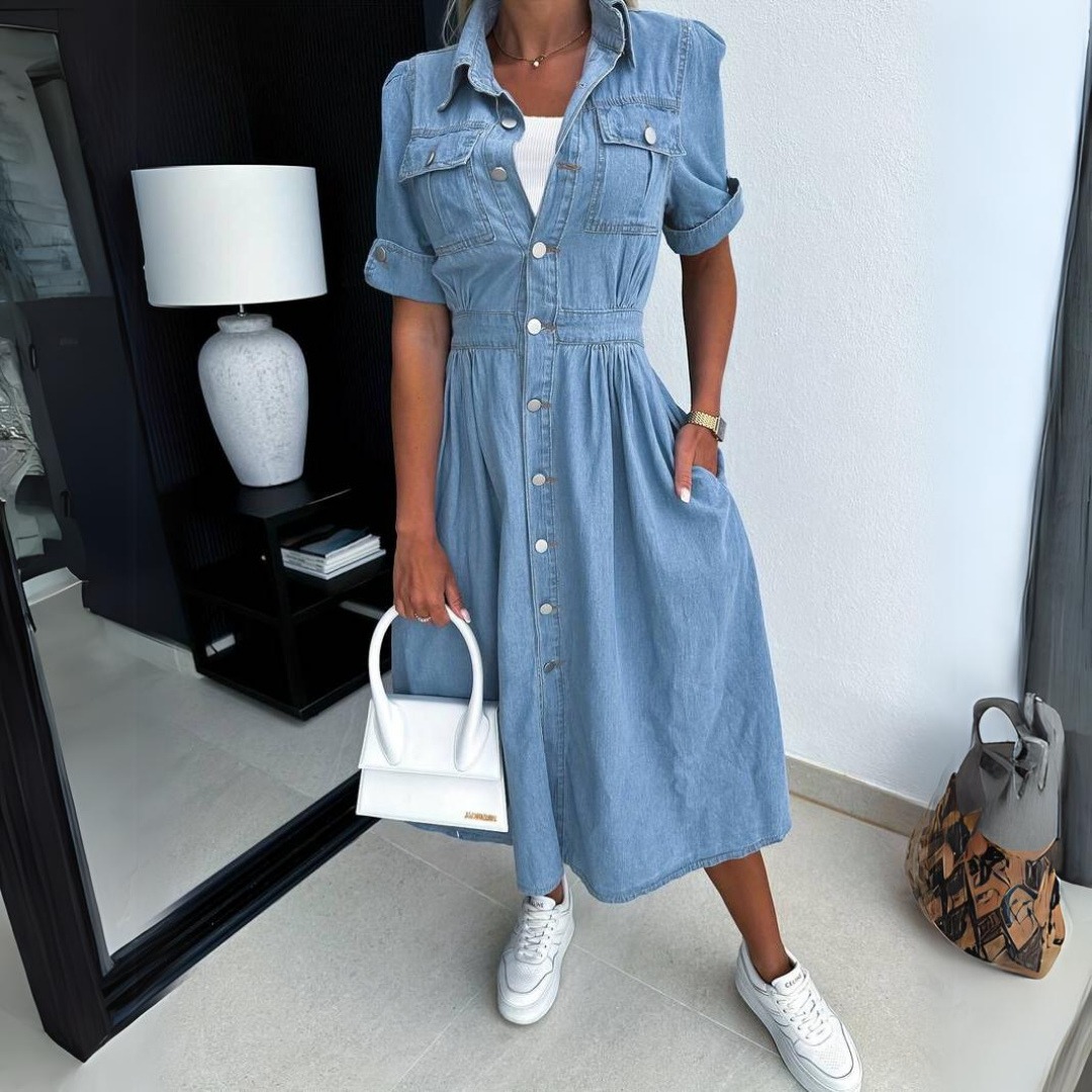 Jolene - Stylisches Denim-Kleid