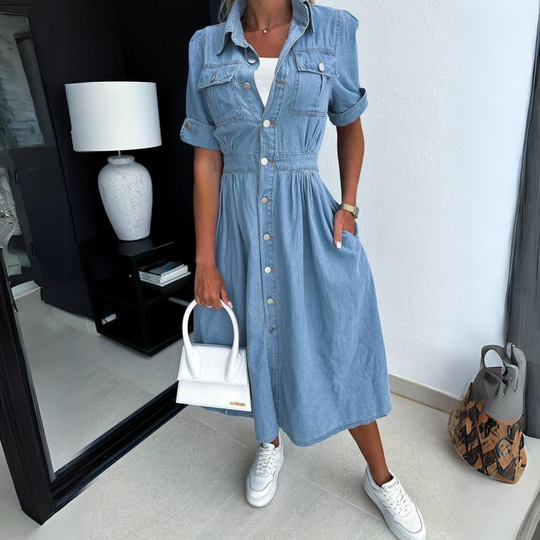 Jolene - Stylisches Denim-Kleid