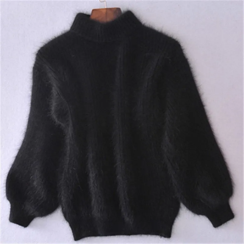 Lucia - Einfarbiger Strickpullover