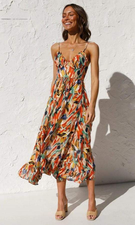 Diana | FARBENFROHES SOMMERKLEID