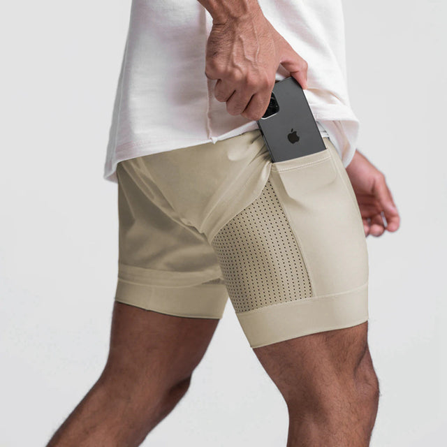 Fitness - Atmungsaktive & Bequeme Fitness-Shorts für Herren