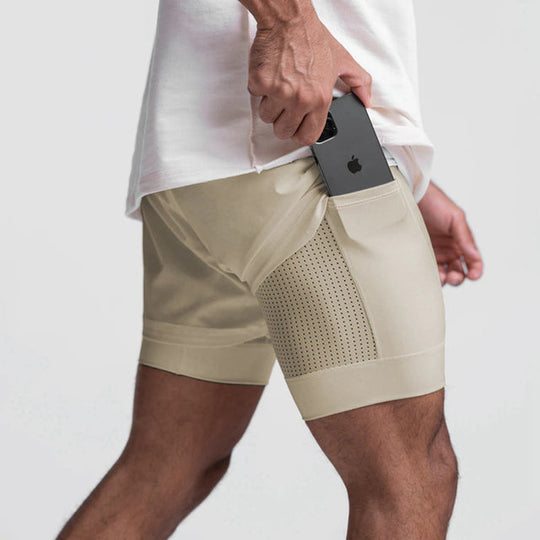 Fitness - Atmungsaktive & Bequeme Fitness-Shorts für Herren