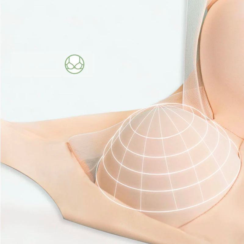 Bequemer Push-up BH ohne Nähte