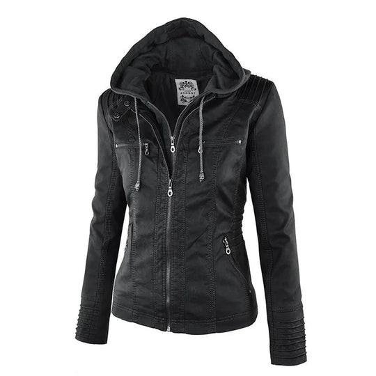 Angela - Elegante Lederjacke