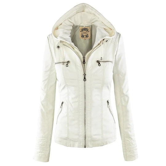 Angela - Elegante Lederjacke