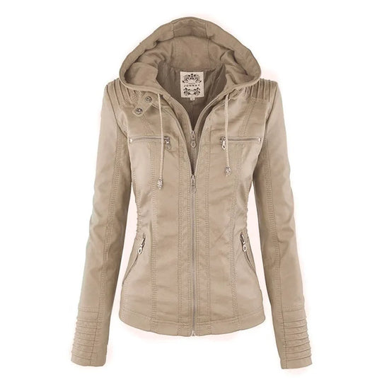 Angela - Elegante Lederjacke