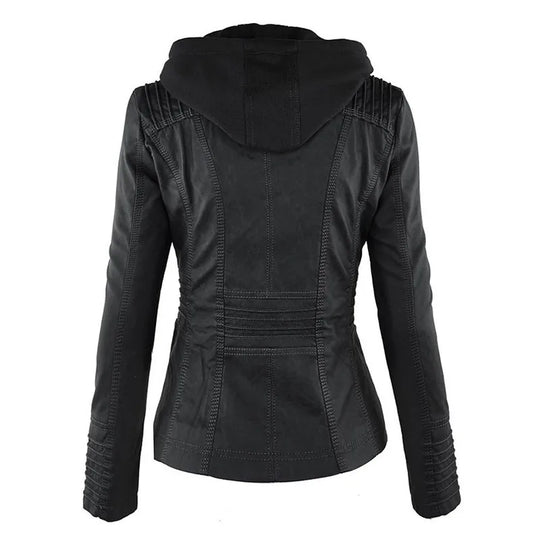 Angela - Elegante Lederjacke