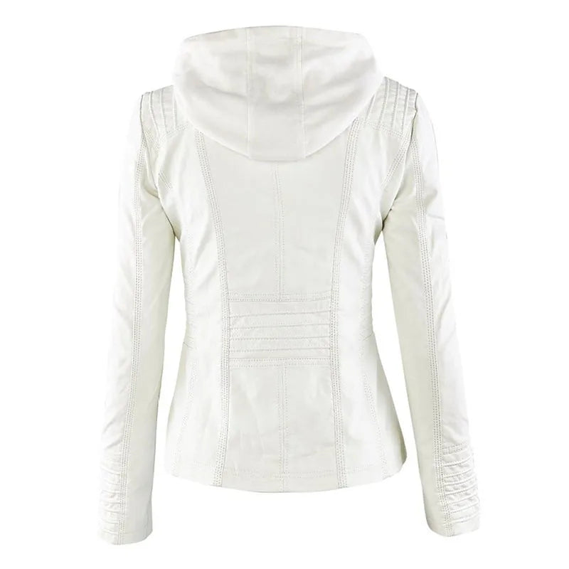 Angela - Elegante Lederjacke