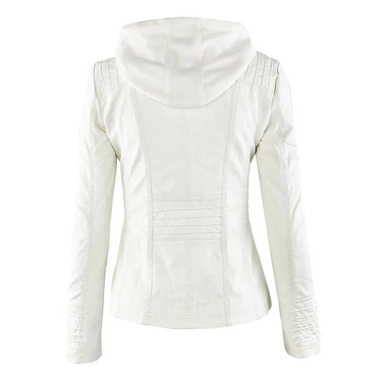 Angela - Elegante Lederjacke