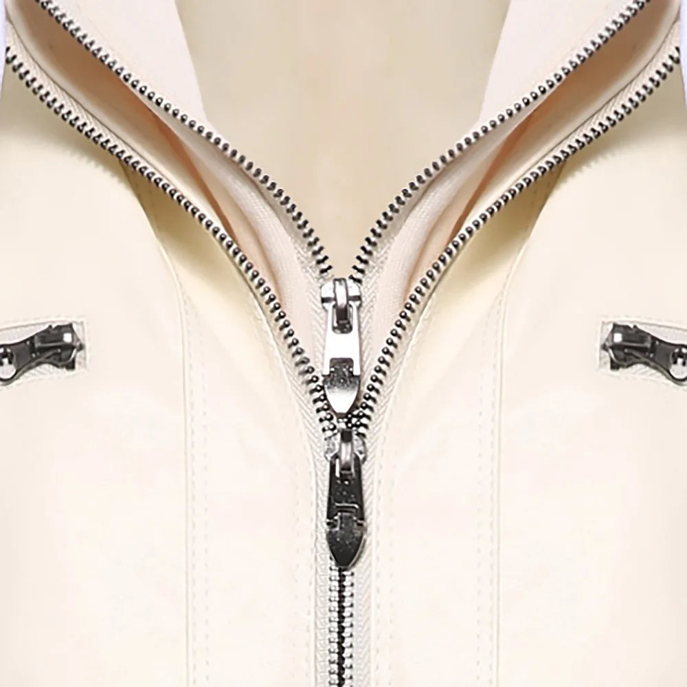 Angela - Elegante Lederjacke