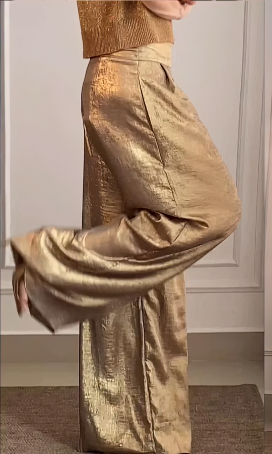 Winny - Satin-Kleidungsset