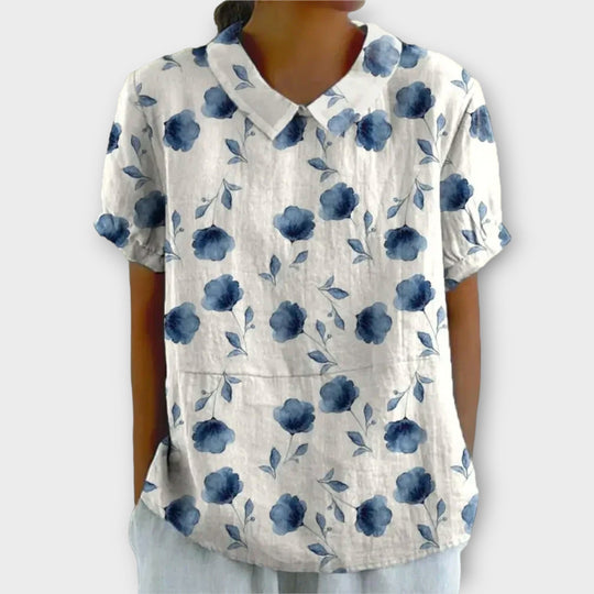 Emma™ Florale Bluse