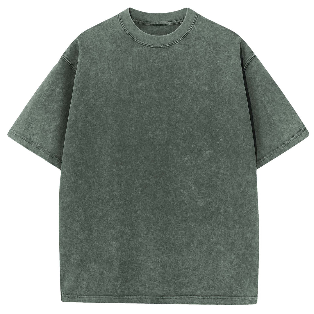 Billy - Schweres, locker sitzendes, gewaschenes Herren-T-Shirt