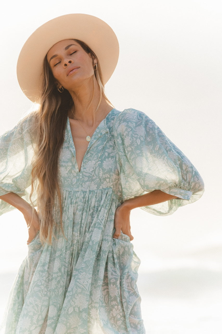 Ashley - Damen Maxi Sommerkleid