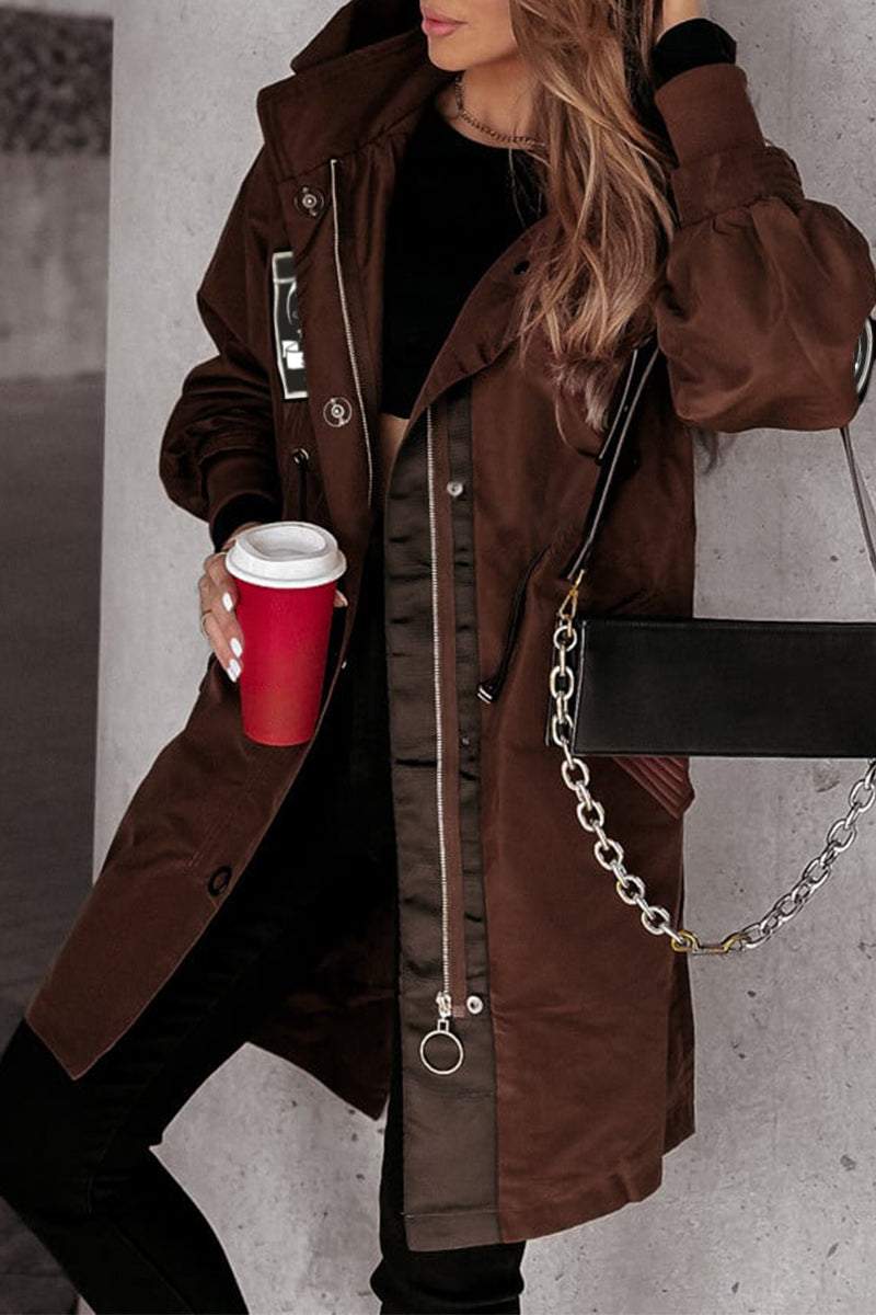 Winterparka mit Kapuze