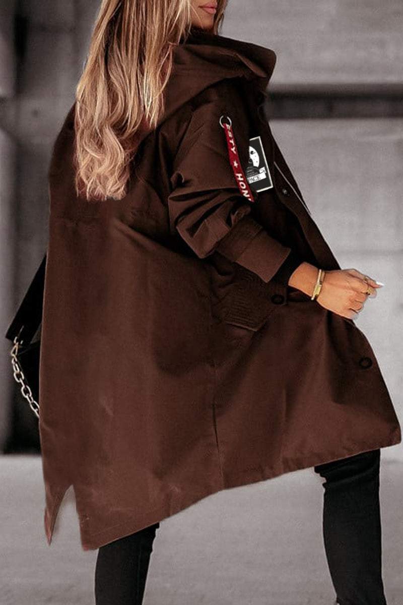 Winterparka mit Kapuze