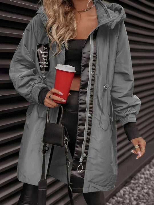 Winterparka mit Kapuze