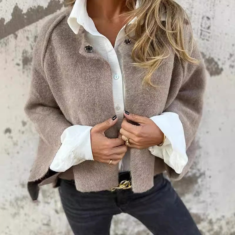 Herbst-Specials🍂 beiger Kurzmantel