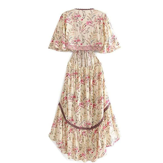 Addison - Hochgeschlossenes Midikleid